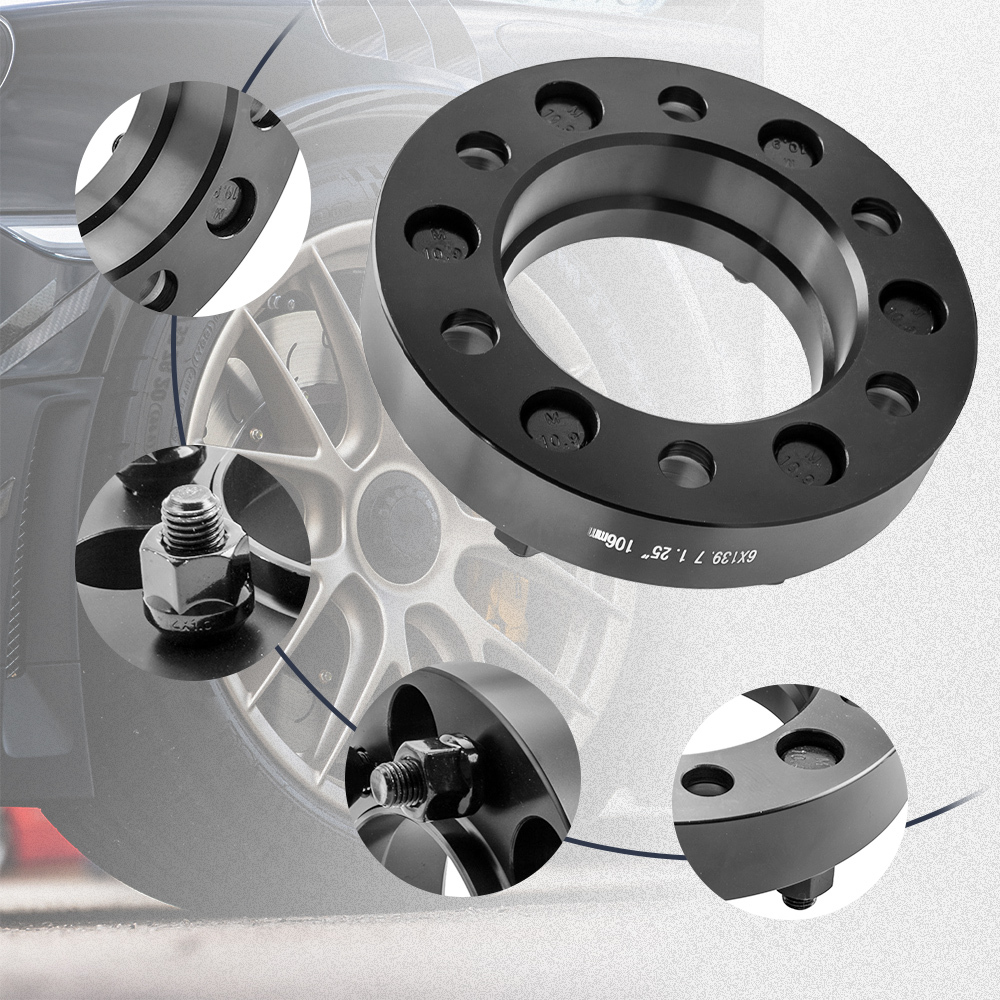 4 X Entretoises de Roue 6x139.7mm compatible pour Toyota 4-Runner compatible pour Tacoma Tundra Sequoia New