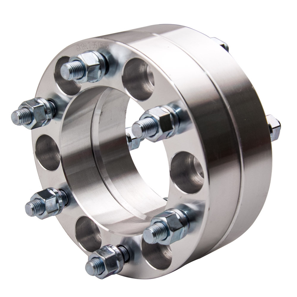 4x Entretoises de roue Spacer 35mm Epaisseur 6x139.7mm PCD compatible pour Peugeot Citroen 108mm