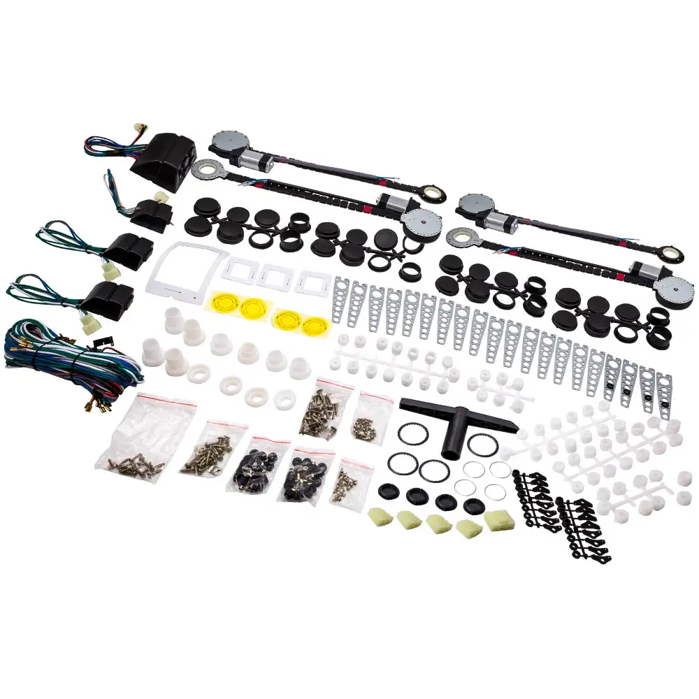 Electric Power Window Lift Regulator Conversion Kit For Most Vehicles SUV Car
