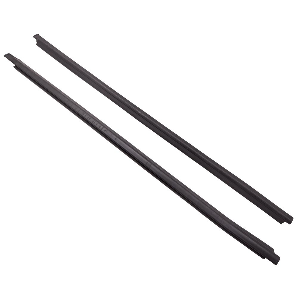 4 Window Glass Seals Outer Door Weather Strip compatible for Toyota HILUX Double Cab 05-15