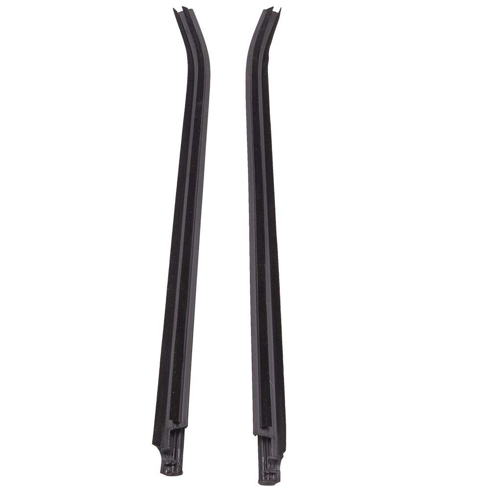 4 Window Glass Seals Outer Door Weather Strip compatible for Toyota