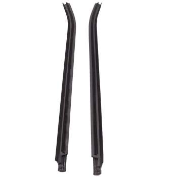 4 Window Glass Seals Outer Door Weather Strip compatible for Toyota HILUX Double Cab 05-15
