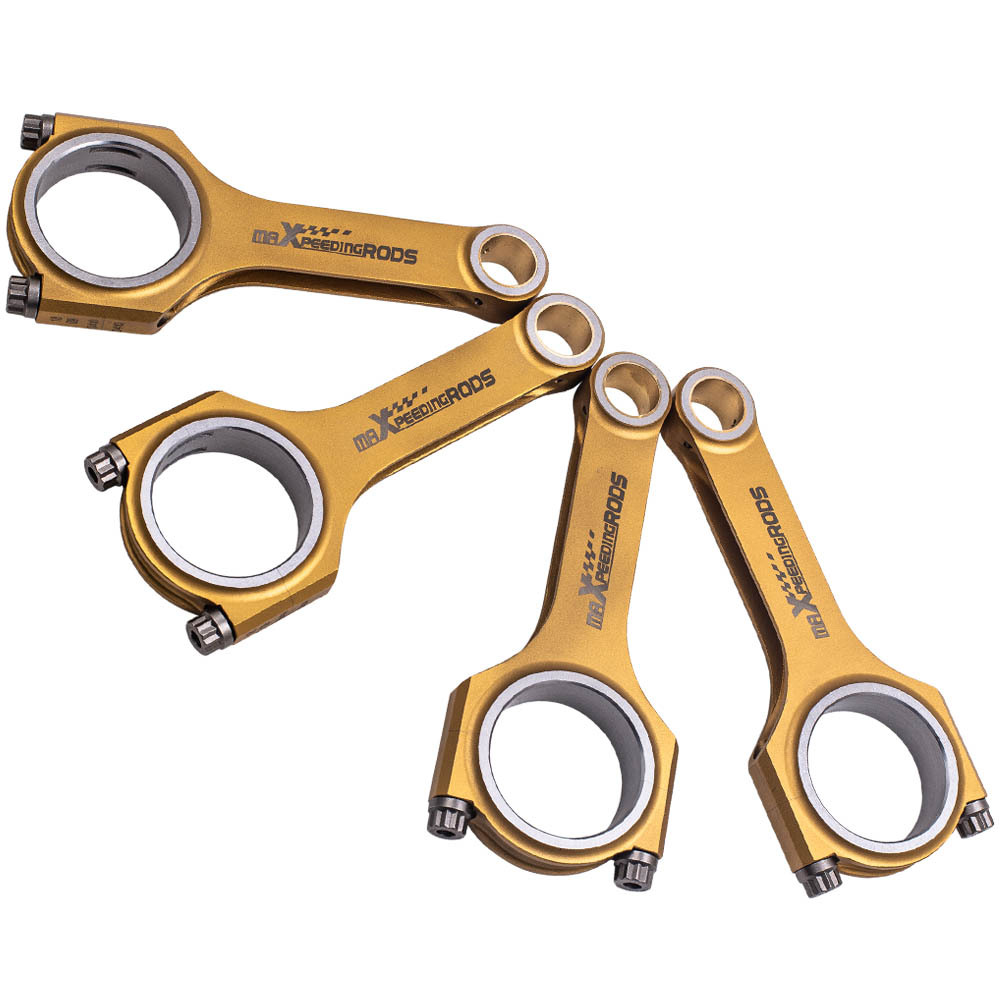 H Beam 4340 MSR Racing Connecting Rods compatible for Chevrolet Malibu 1490cc 122 kW 163hp