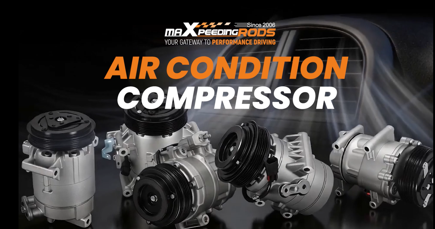Aria Condizionata Compressore Clima 1J0820803K compatibile per Volkswagen Golf Mk4 1997-2003