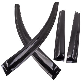 4pc Weathershields Visor compatible for Toyota Hilux REVO 2015-2020 Dual Cab New