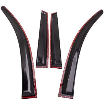 4pc Weathershields Visor compatible for Toyota Hilux REVO 2015-2020 Dual Cab New