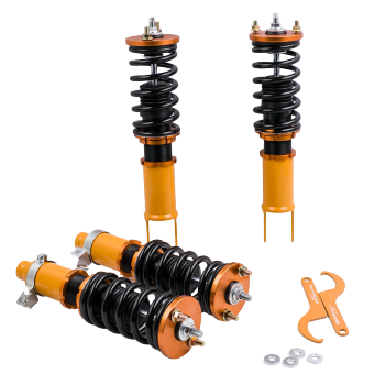 Maxpeedingrods Full Coilover Suspension Lowering Kits compatible for Honda Civic compatible for Acura Integra