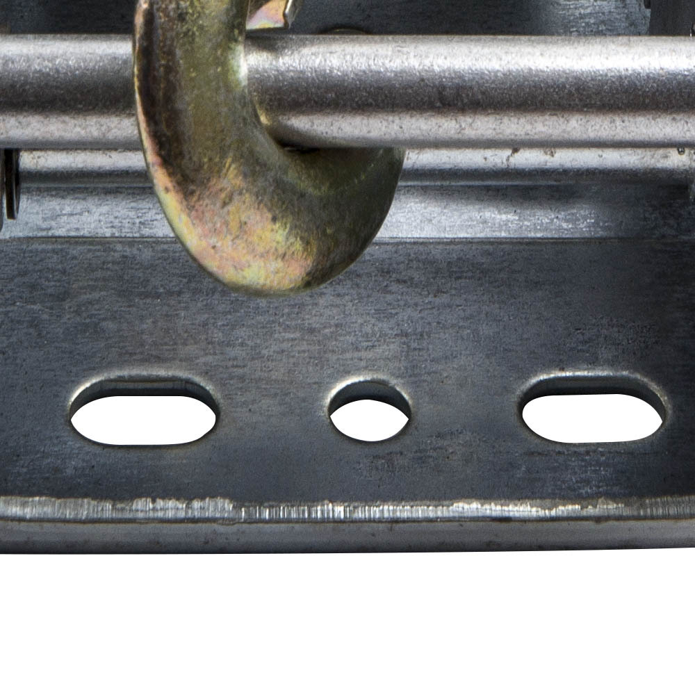 Cabrestante manual Manivela manual 1500 kg Acero engranaje doble para remolque de barco Cable de 33 pies