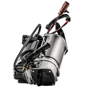 Paire de suspension pneumatique arrière + compresseur compatible pour Audi A6 4F C6