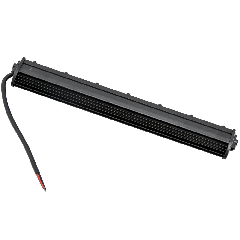 12V 24V LED Work Light Bar Flood Spot Lights Driving Lamps Black for Offroad Car