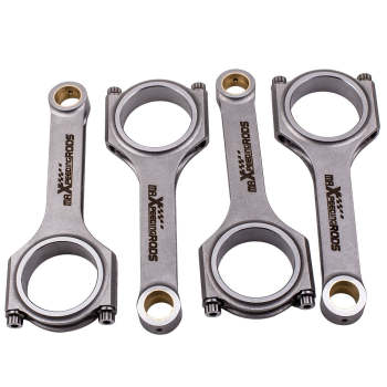 4340 Connecting Rods Conrod compatible for VW Golf MK4 97-06 Gti 1.8T 24.9mm Tapper ARP2000