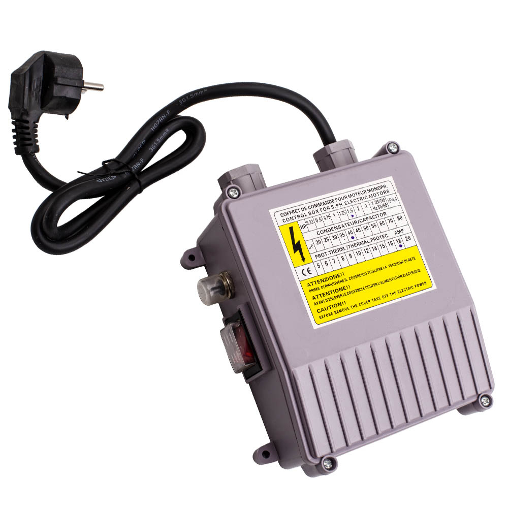 4” 1.1KW Bomba Sumergible Eléctrica de Pozo Profundo 10,800 L/h Stainless Ste