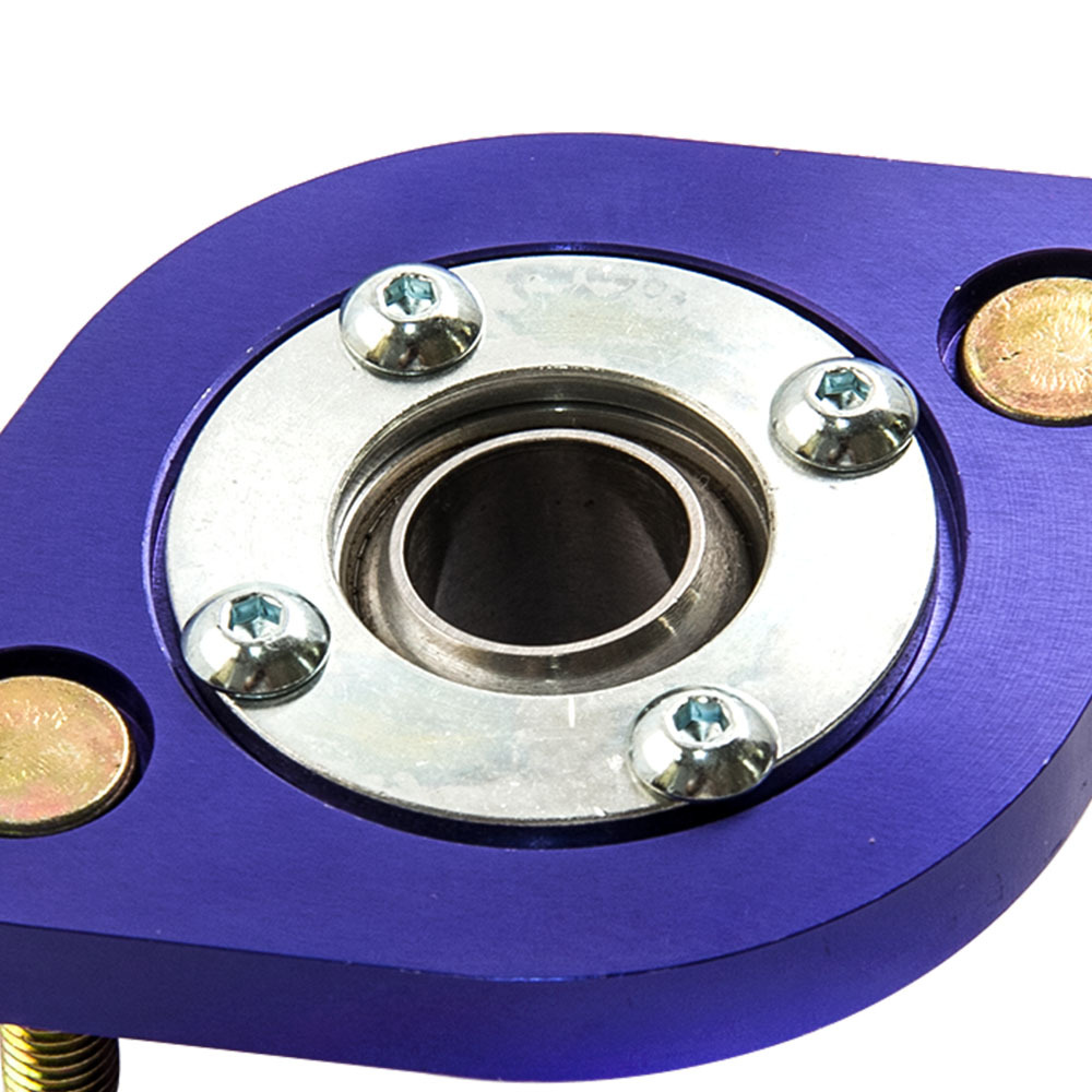 Amortiguador Conjunto de montaje SUPERIORCompatible compatible para BMW Serie 3 (E36) 1991-1998 Europa Almohadilla de bola Placas de inclinación superiores traseras