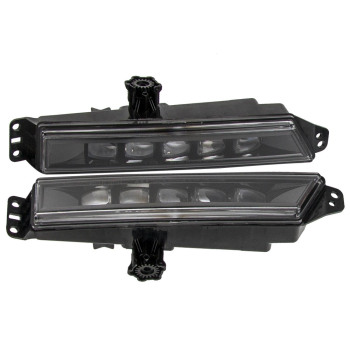 LED Daytime Running Fog Lamp Kit compatible for Honda CR-V CRV 2017-2018 compatible for White 6000K Set