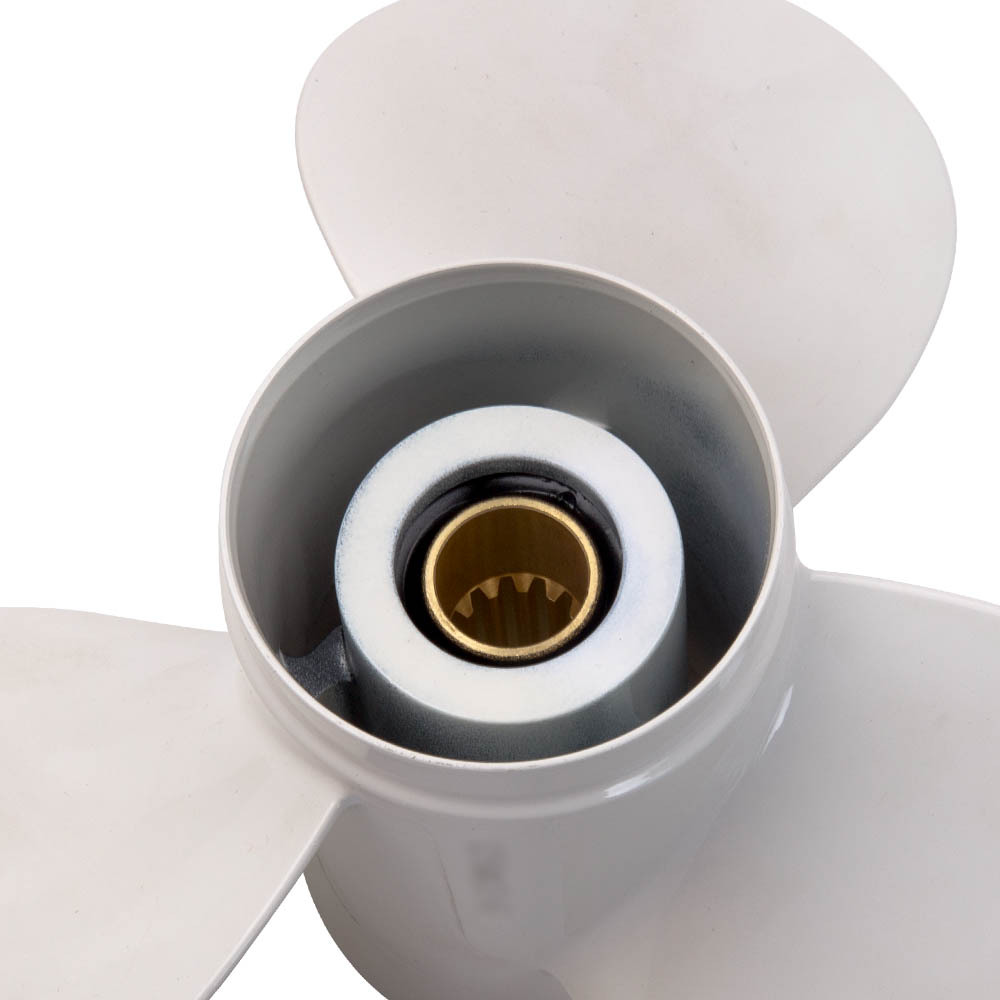 Propulsor compatible para Yamaha 40HP-50HP-60HP fuerabordas 3 cuchillas 11 5 / 8x11G Nuevo