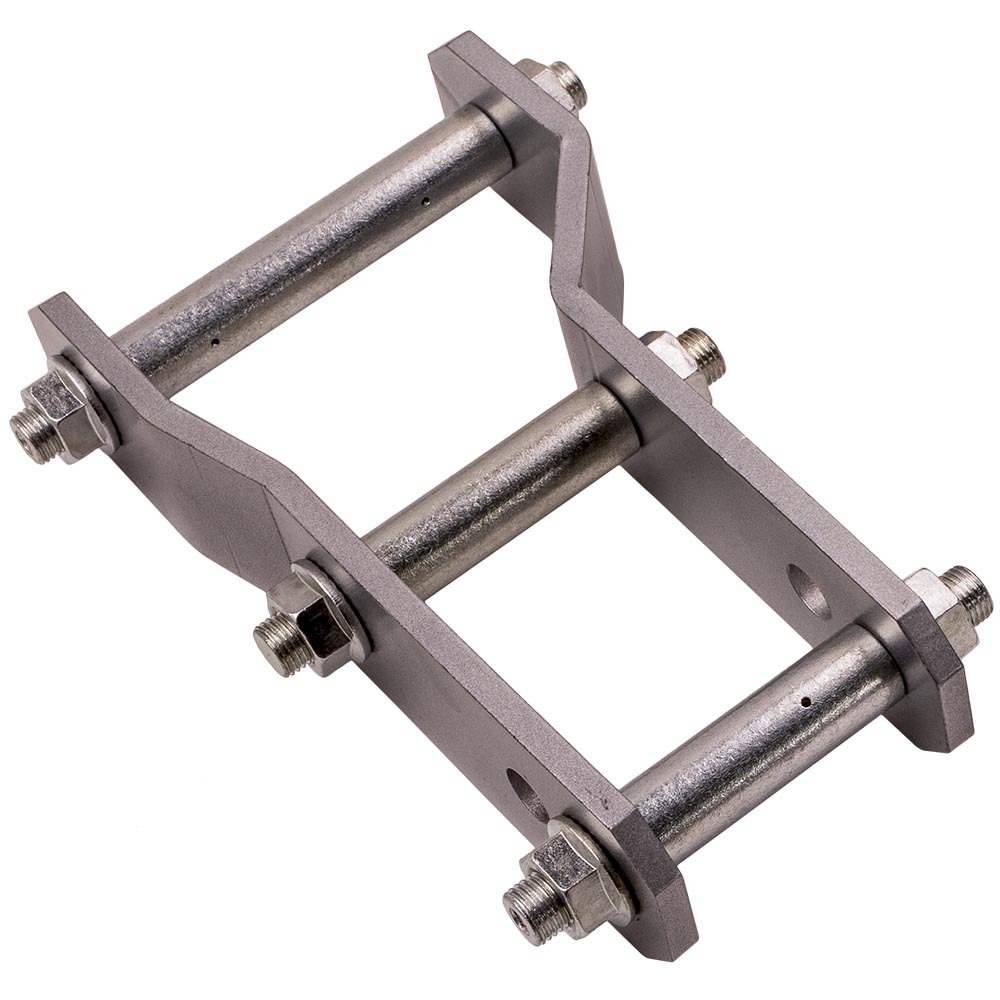 2 inch 45-48mm Rear Extended Greasable Shackles compatible pour Ford Ranger BT50 2012-on