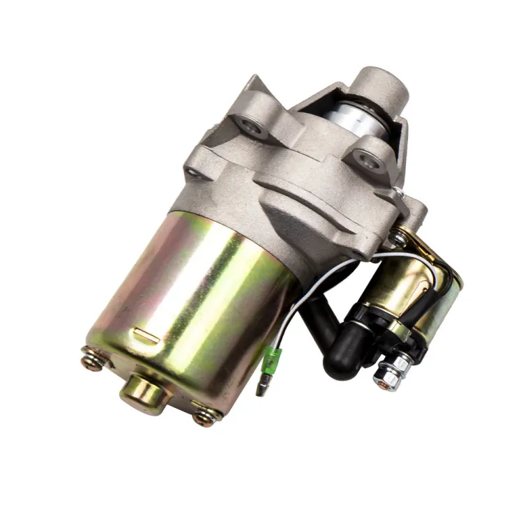maXpeedingrods Electric Start Kit Starter Motor Ignition Switch For