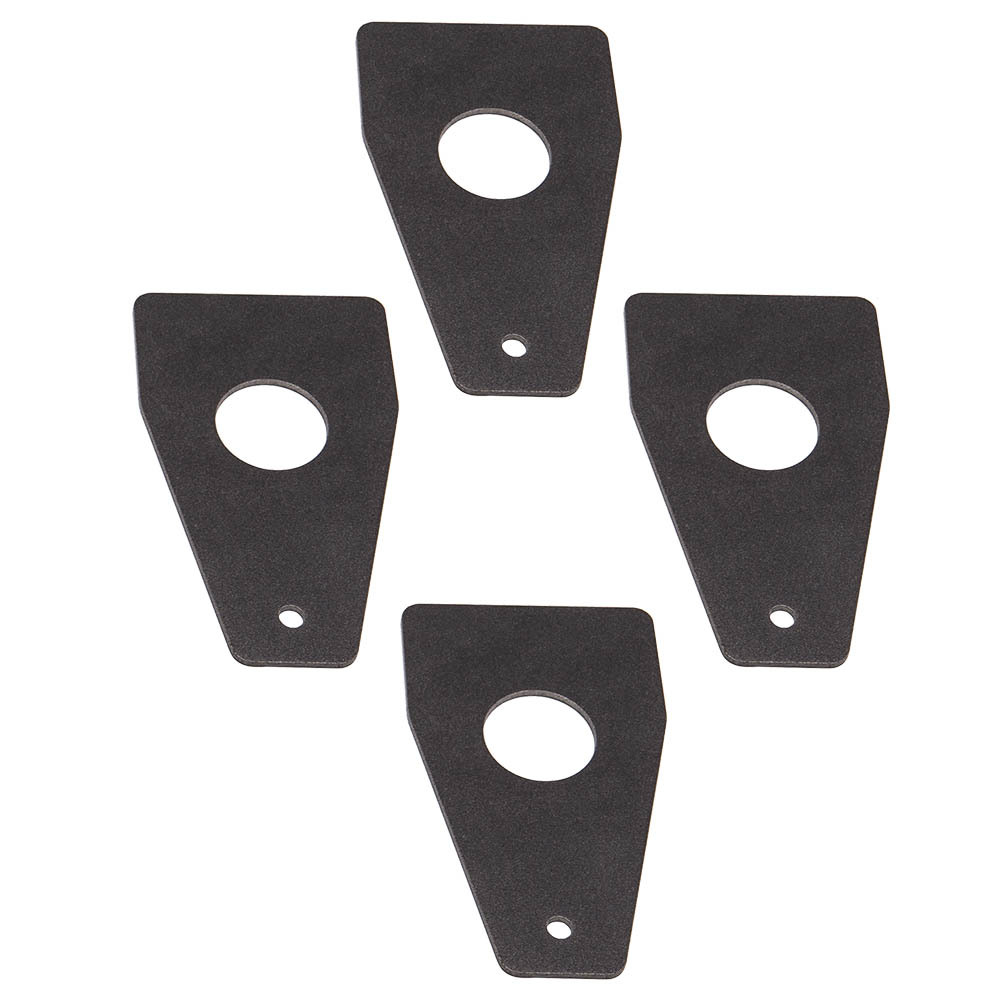 6x Universales de 6 pulgadas soportes de canalón para portaequipajes de techo