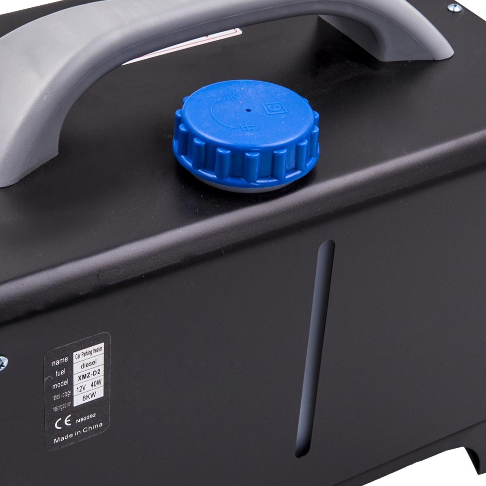 Calentador de estacionamiento de aire diesel 12V 5KW-8KW con 4 orificios + interruptor LCD para camioneta pickup