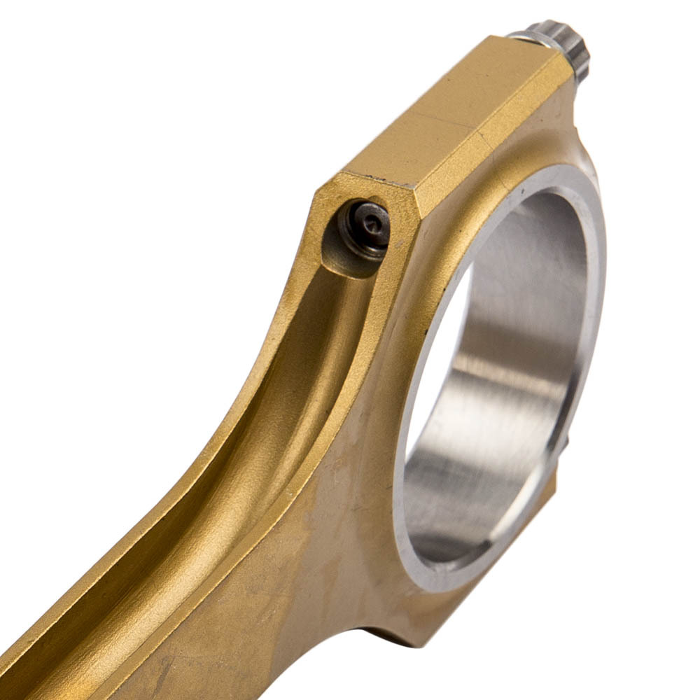 Bielas H Beam Titanizing Racing bielas bielas compatible para Audi A3 A4 1.4 TFSI