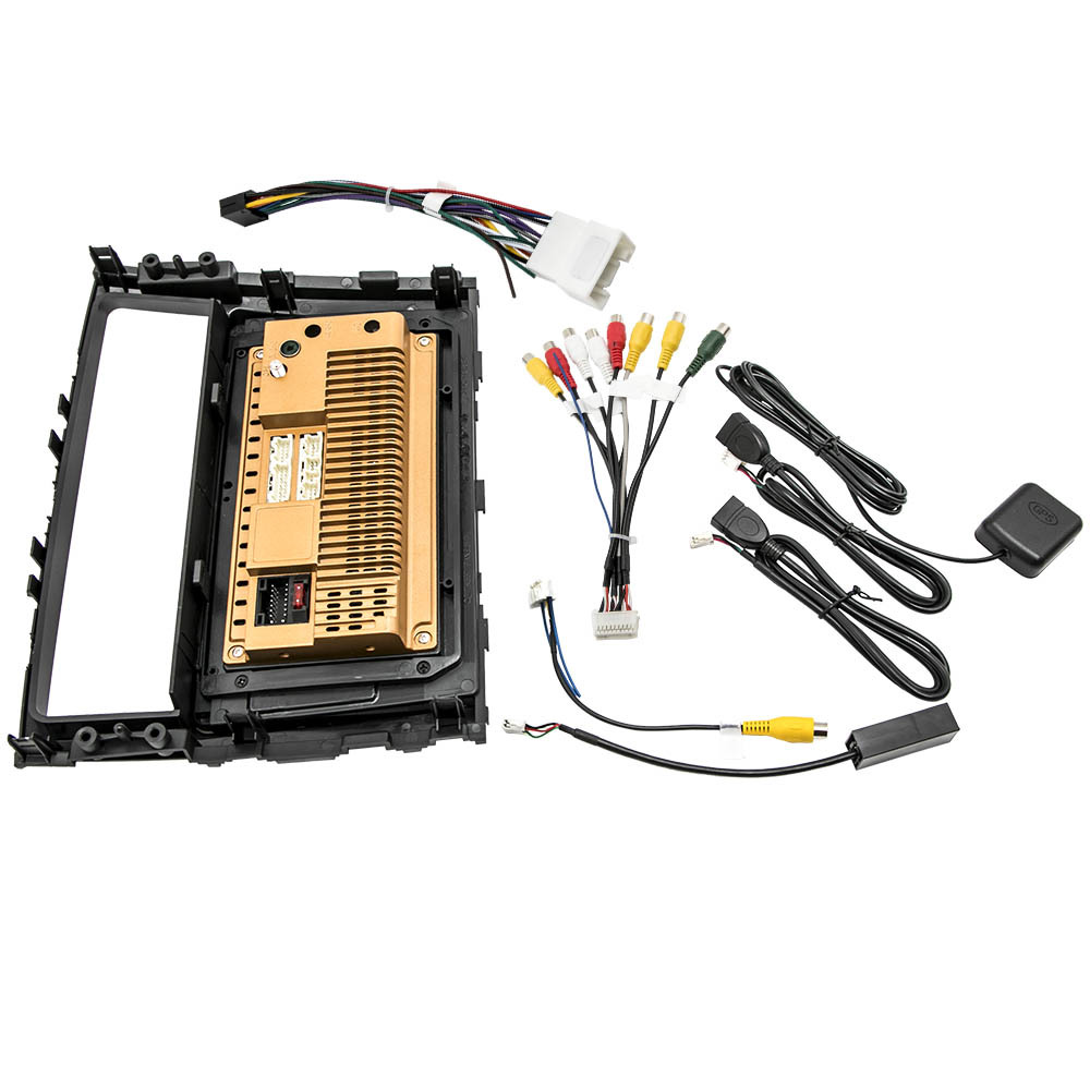 9 Quad Core Android 9.1 Car non-DVD Head Unit GPS compatible for Mitsubishi Pajero 06-14