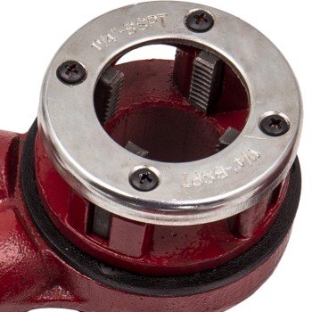 Ensemble doutils de poignée de tête de barre de filetage de filetage de tuyau à cliquet 1/4 3/4 nouveau