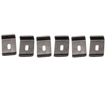 Set of 6pcs Universal 6 inch Roof Rack Gutter Mounts Supports de barres de toit