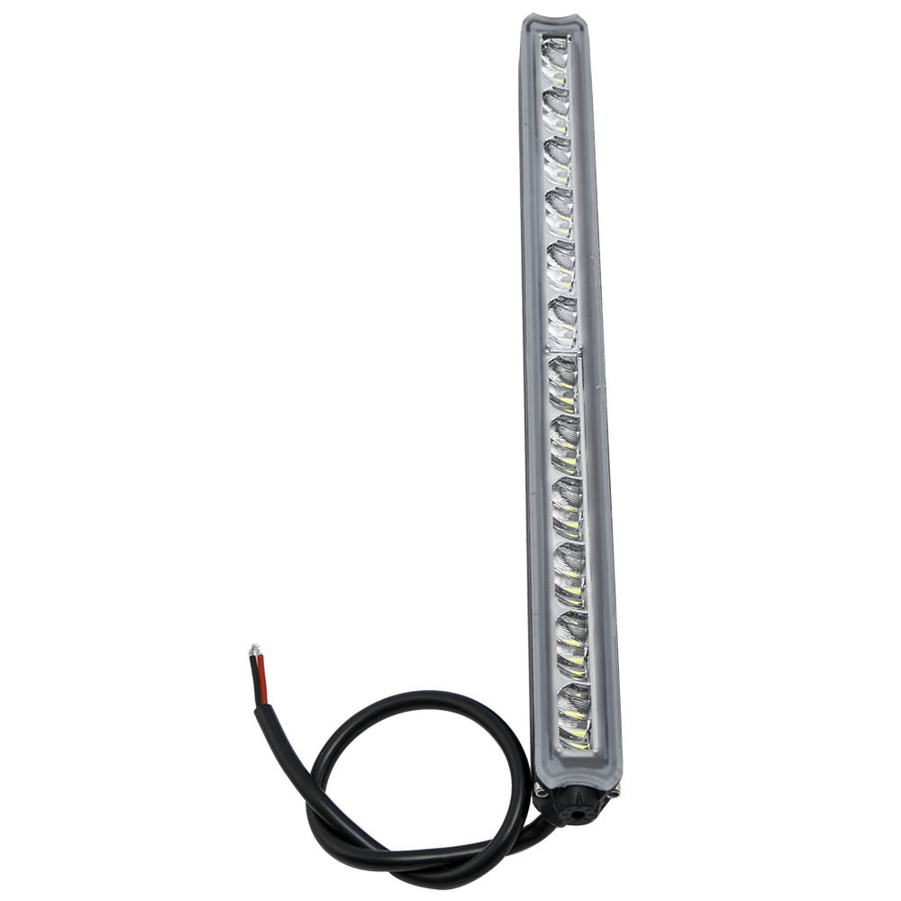 14inch LED Light Bar Super Slim Single Row Flood Beam Lamp Offroad IP68