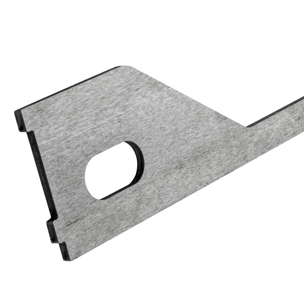 Set of DIY Rear Bumper Brackets Bare Metal Lower compatible for Jeep Cherokee XJ 1986-2001