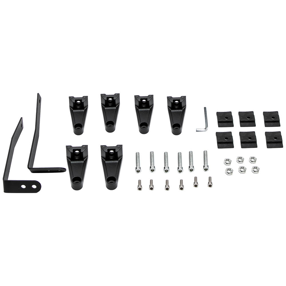 7x 180W LED Light Bar w/ Mount Bracket Kits compatible for Ford F150 4WD/2WD Pickup 09-14