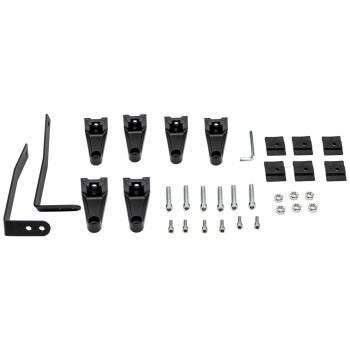 7x 180W LED Light Bar w/ Mount Bracket Kits compatible for Ford F150 4WD/2WD Pickup 09-14