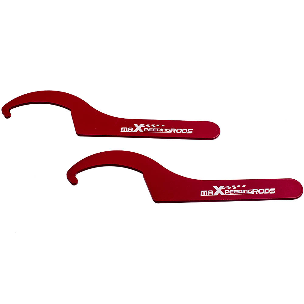 2 pezzi chiave di regolazione ammortizzatore molla ammortizzatore universale kit di attrezzi per chiavi coilover
