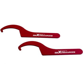 2 pezzi chiave di regolazione ammortizzatore molla ammortizzatore universale kit di attrezzi per chiavi coilover
