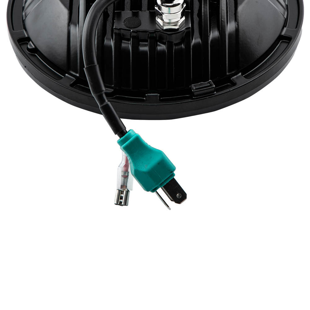 Front LED Lighting Kit Headlights + Fog Lights compatible for Jeep Wrangler JK 2007-2018