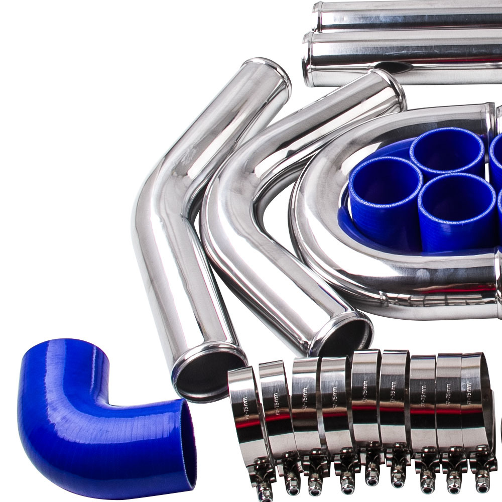 Tubería de intercooler de 2,5 pulgadas y 64 mm y kit de turbocompresor T25 T28 para GT2871 Turbo