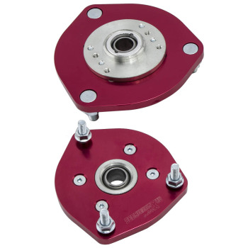 4pcs Coilover Kits Camber Plates Top Hat Mounts compatible for Toyota Camry XV40 07-11