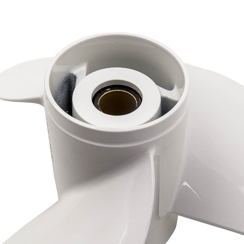 Hélice compatible para Yamaha fueraborda 13 1/2 x 15 K 50-130 CV 15 dientes 75 90 100 CV Nuevo