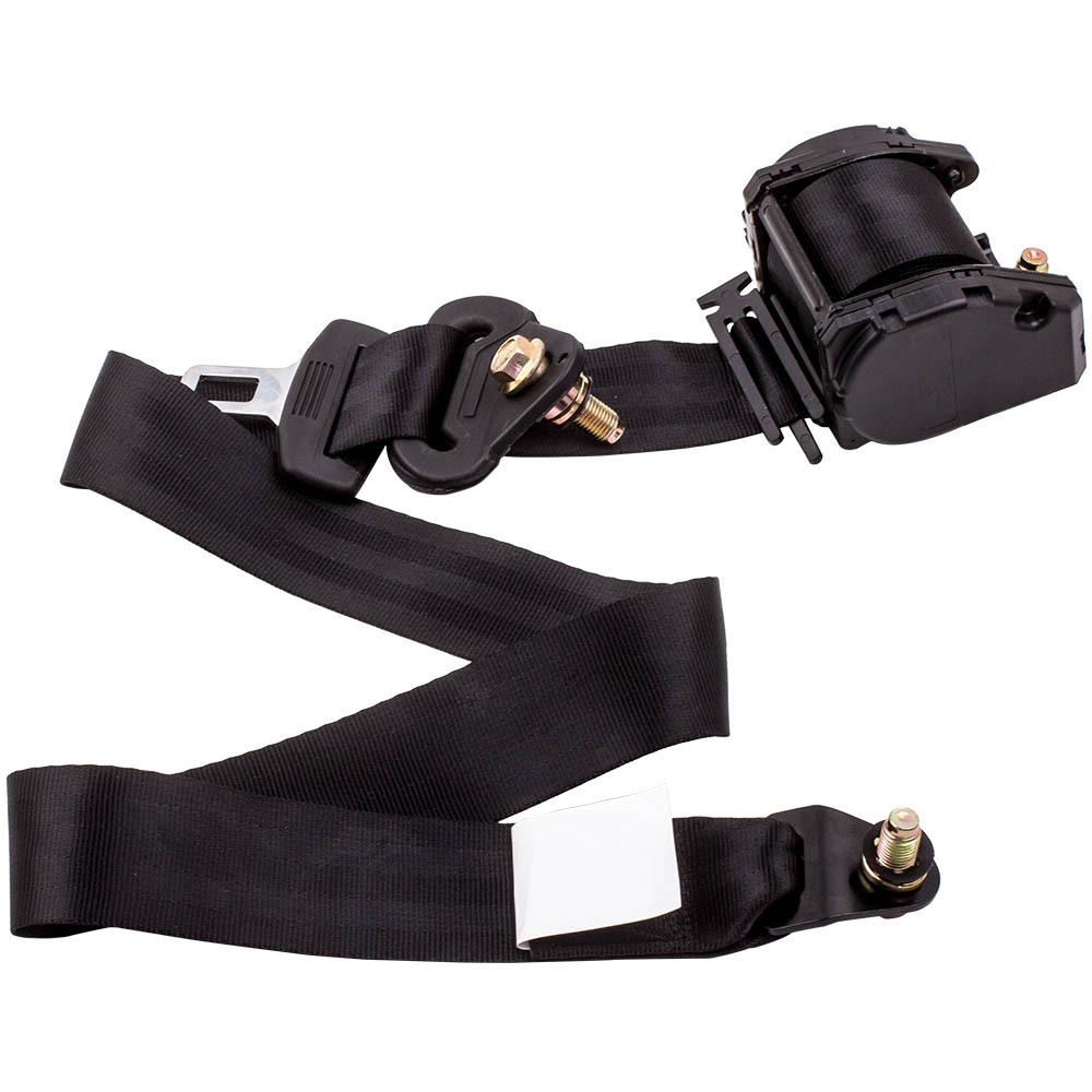 1Pair 3 Point Retractable Auto Car Shoulder Safety compatible for Seat Belt Diagonal Belt new