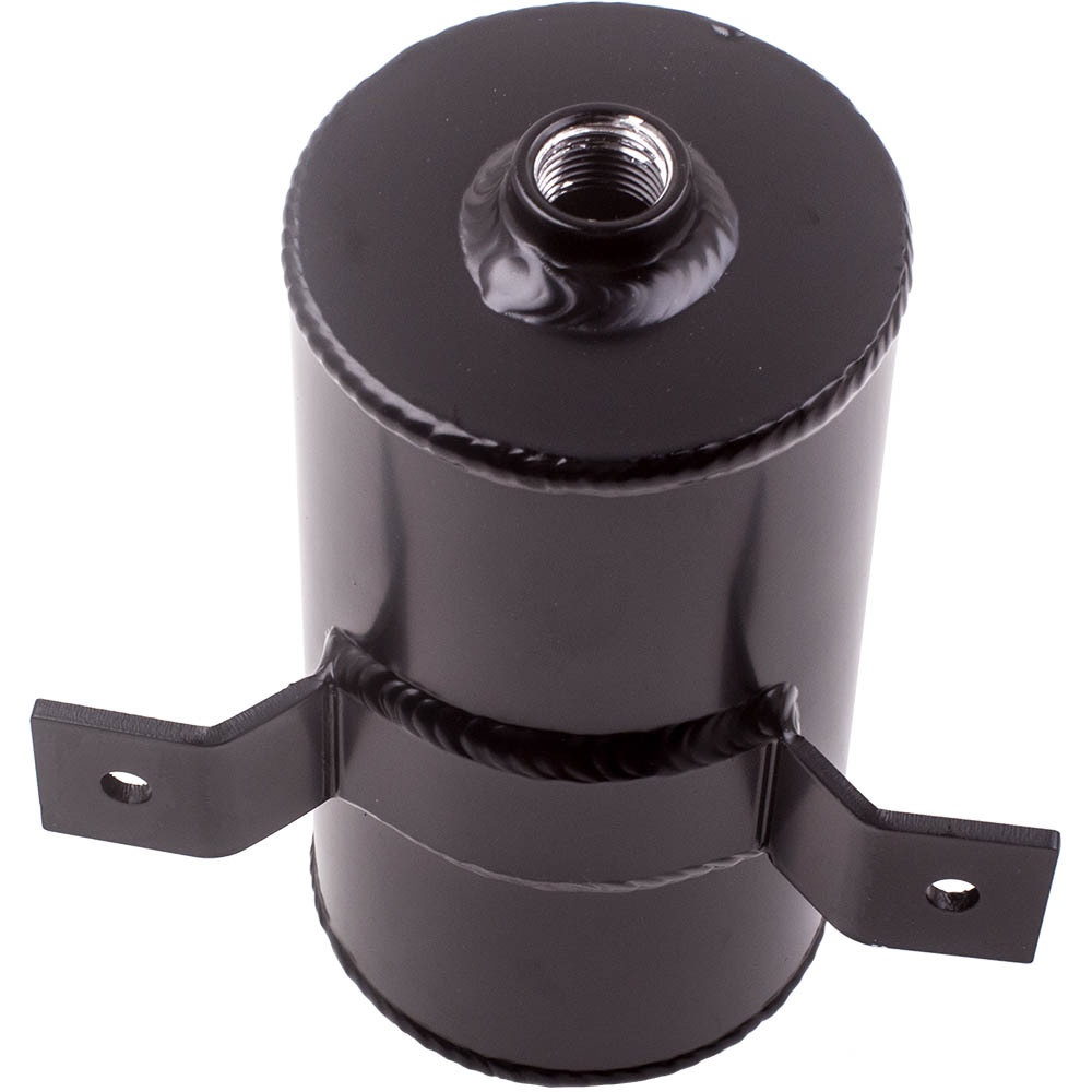 Aluminium Alloy 0.75L Baffled Oil Catch Can Tube Tank -10AN AN10 with Air Filter