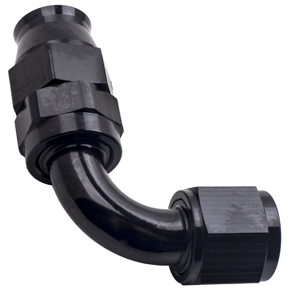 AN-10 Manguera giratoria reutilizable Extremo Nylon y cables de acero inoxidable 20 pies de línea de combustible