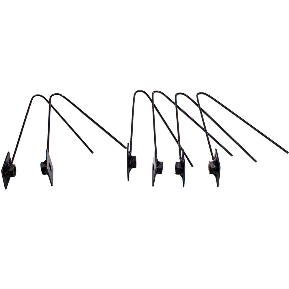 2pcs Punto de Remolque de Recuperación compatible para Toyota Prado 150 Series 2009- 4WD