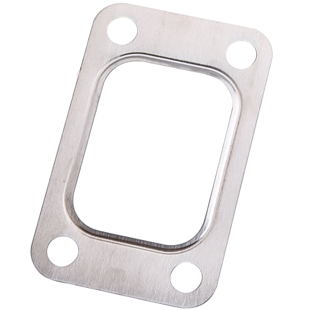 4 pernos turbo brida colector entrada compatible para escape junta turbina T3 T3T4 para GT35 T04E
