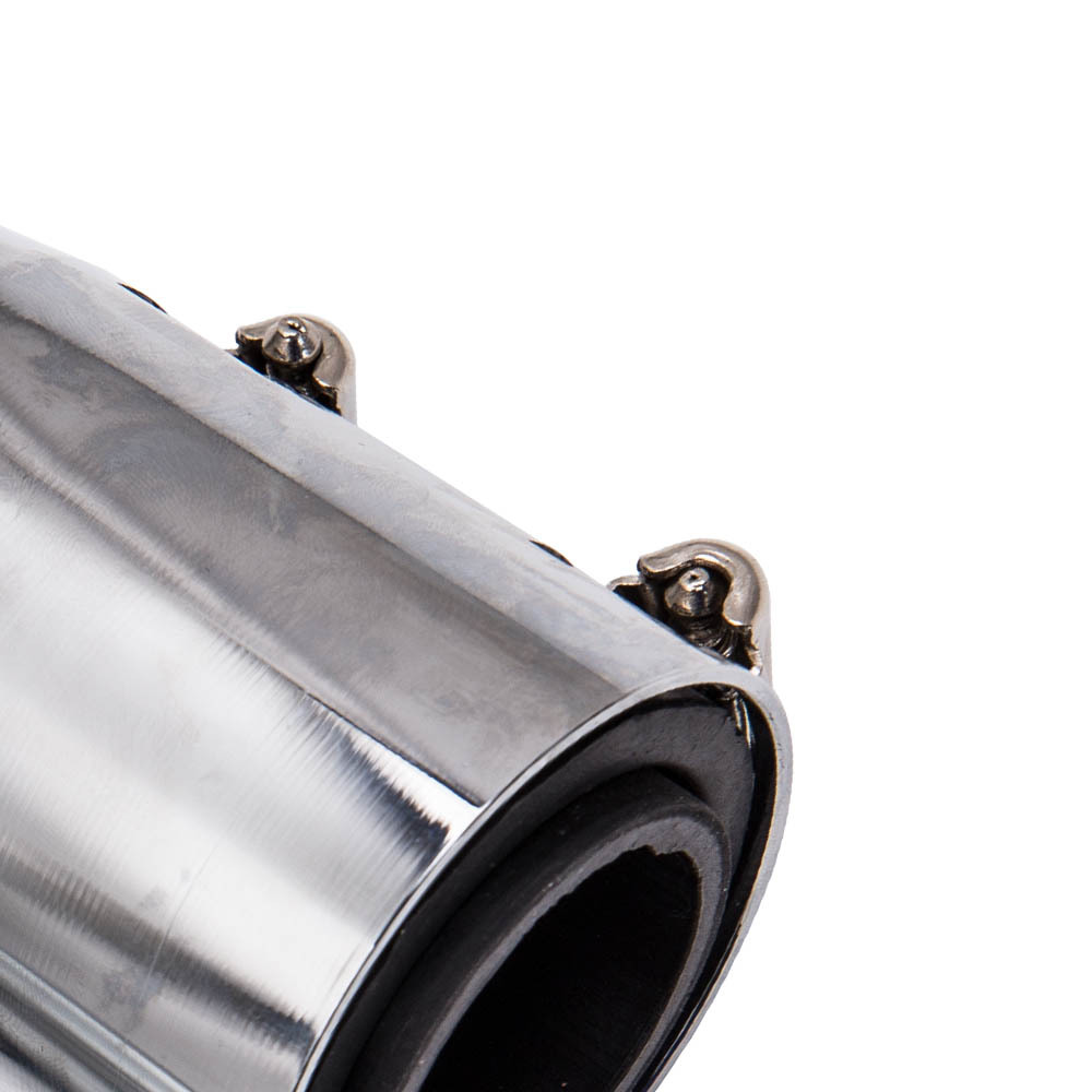 24 pulgadas Acero inoxidable Manguera de Refrigerante Agua Radiador Tubo Kit Flexible