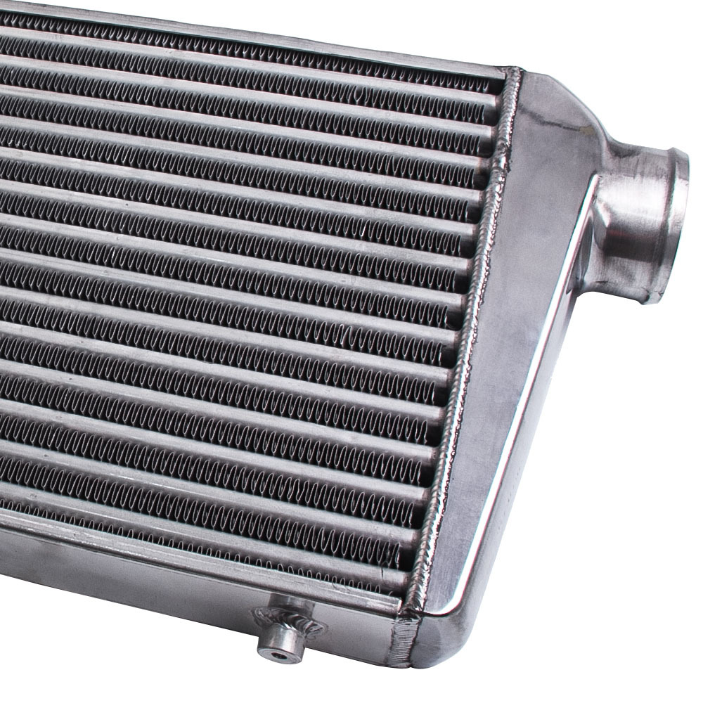 Intercooler de montaje frontal 600x300x76mm tubo y aleta 3.0 pulgadas Entrada / salida 76mm