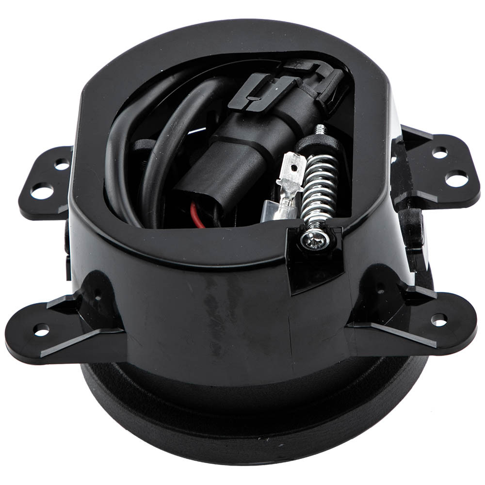 Front LED Lighting Kit Headlights + Fog Lights compatible for Jeep Wrangler JK 2007-2018