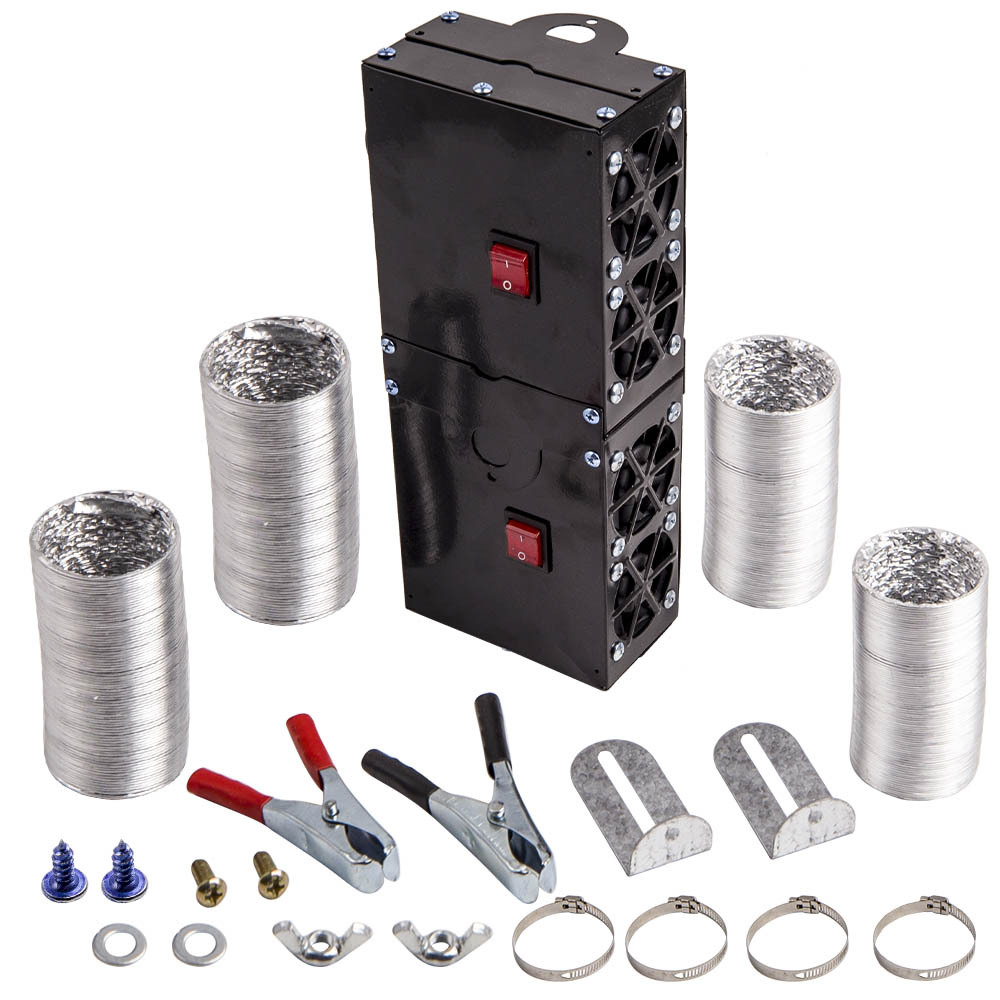 12V 600/800W Coche Calentador de Aire Descongelador Vehículo Ventilador Caliente