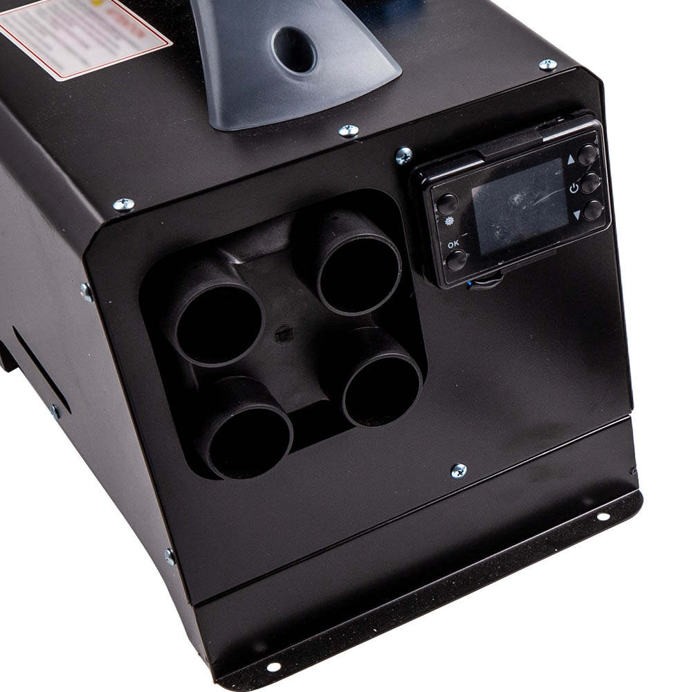 Riscaldatore diesel ad aria remota LCD 12V 5000W 5KW-8KW per camper per barche auto 4-H Nero