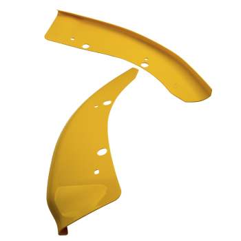 Pair Front Bumper Lip Splitter Protector compatible for Dodge Charger compatible for SRT Scat Pack 15-19