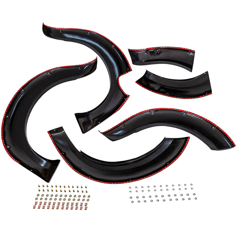 Fender Flare Wheel Arch Kit compatible for Nissan Navara NP300 2015 - Onwards BLACK