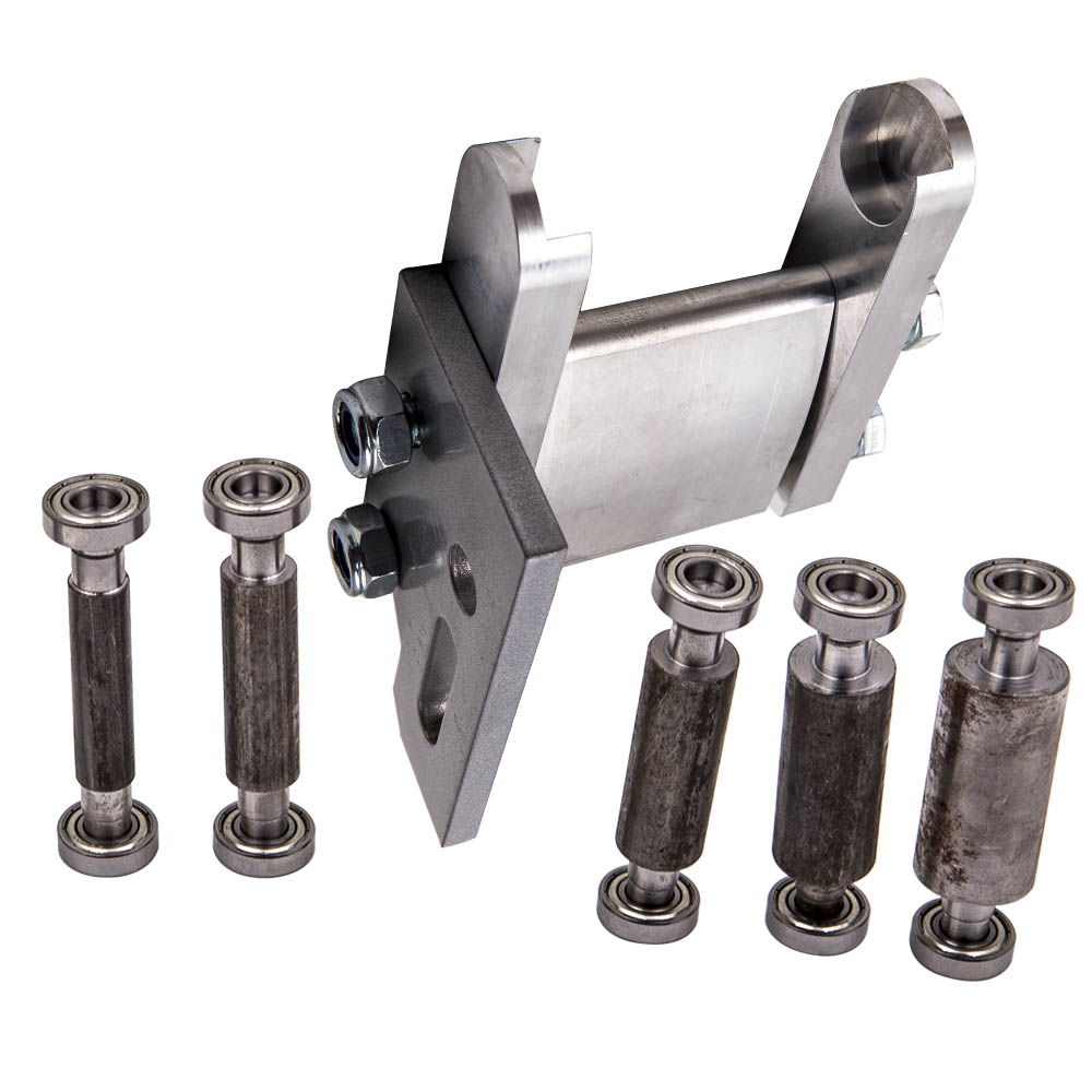 Small Wheel Holder with 5 small wheels Full Kit For Belt Grinder 2x72-image-SWH-2X72-LC